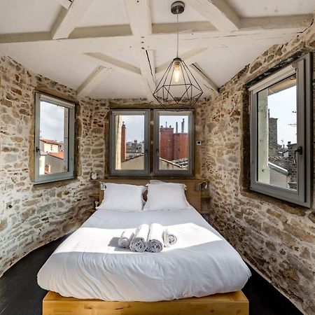 Sky'Room - Jacuzzi & Vue - Vieux Lyon Ngoại thất bức ảnh