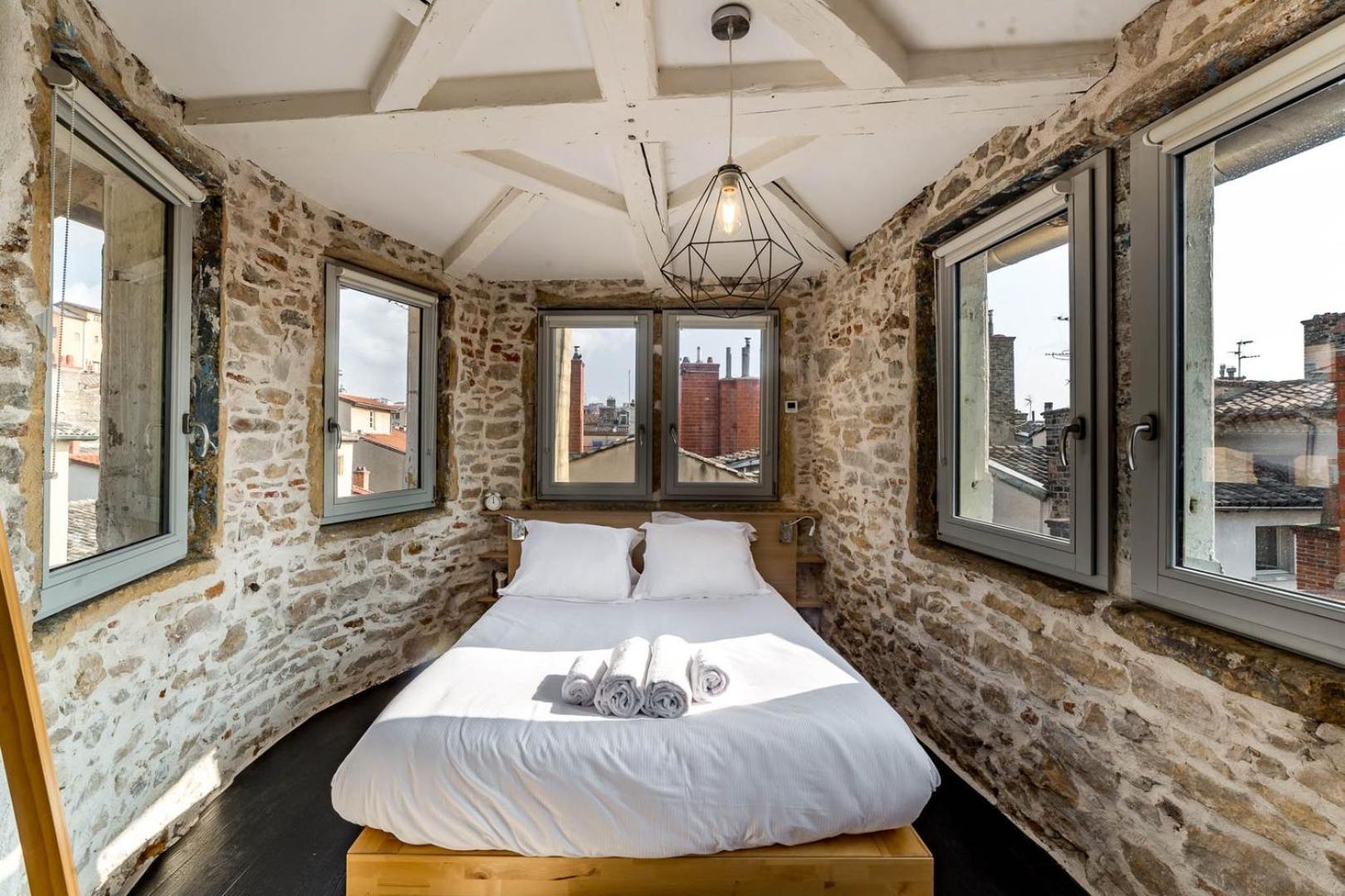 Sky'Room - Jacuzzi & Vue - Vieux Lyon Ngoại thất bức ảnh