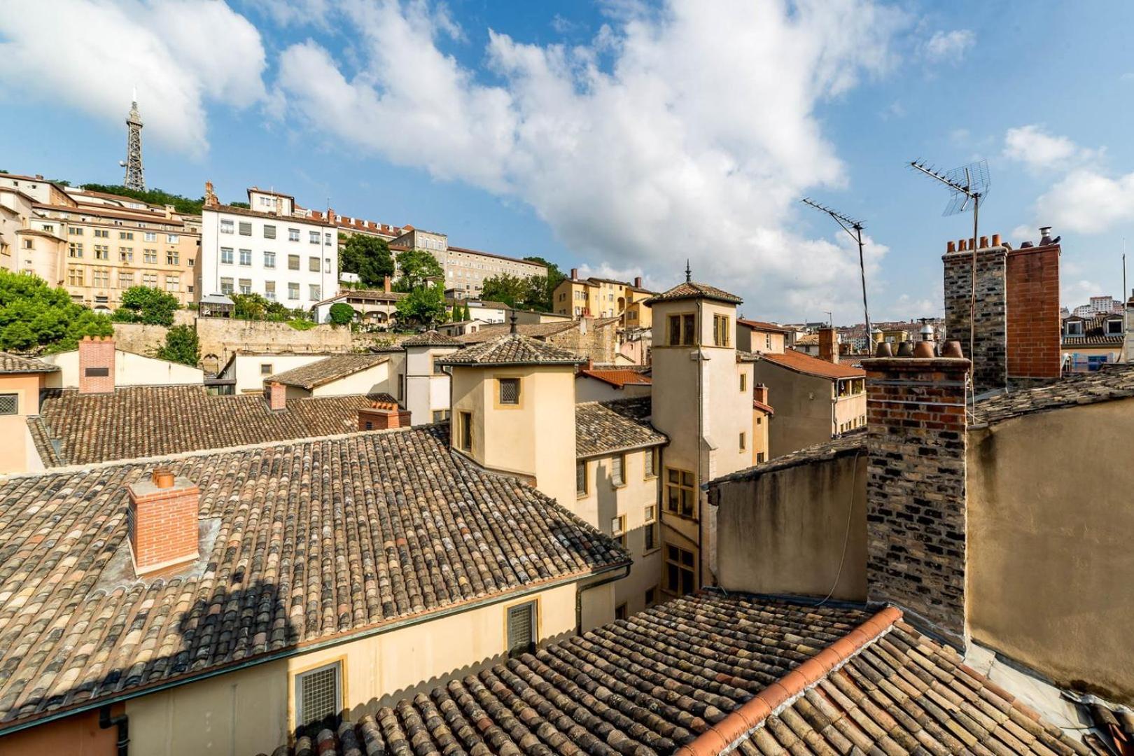 Sky'Room - Jacuzzi & Vue - Vieux Lyon Ngoại thất bức ảnh